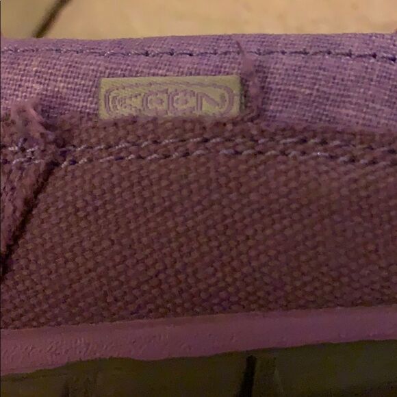 Keen Rivington MJ Youth Round Toe Canvas Purple - Picture 6 of 7